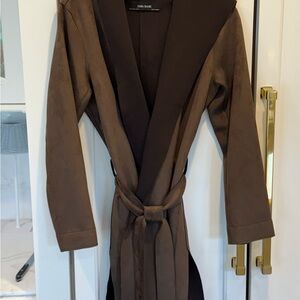 ZARA WOMEN’S BROWN COAT, Sz M •LIKE NEW•